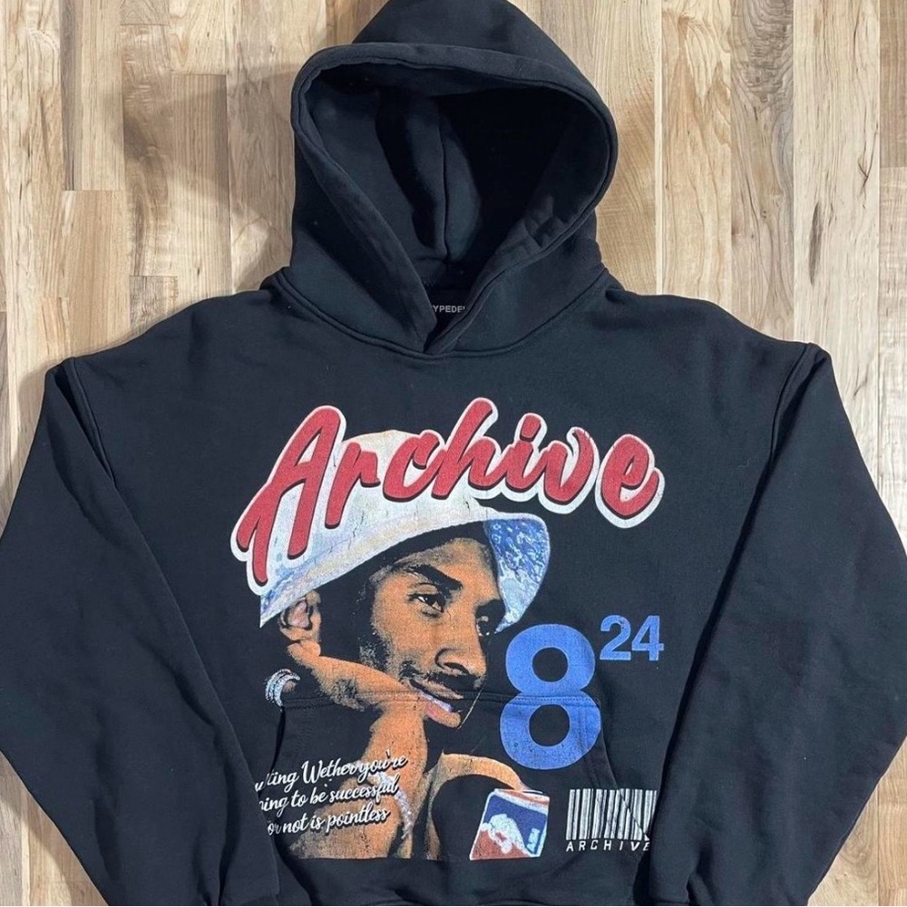 kobe Black Archive Graphic Hoodie